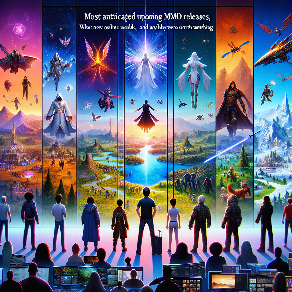 Most Anticipated Upcoming MMO Releases